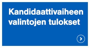 Kandidaattivaiheen valintatulokset Aalto-yliopisto 2016